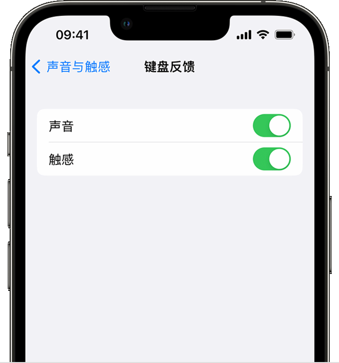 运粮湖管理区苹果14维修店分享如何在 iPhone 14 机型中使用触感键盘 