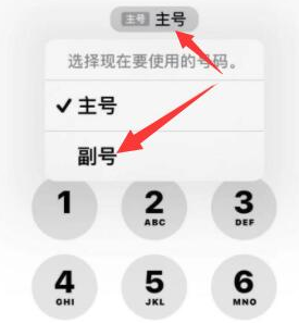 运粮湖管理区苹果14维修店分享iPhone 14 Pro Max使用副卡打电话的方法 