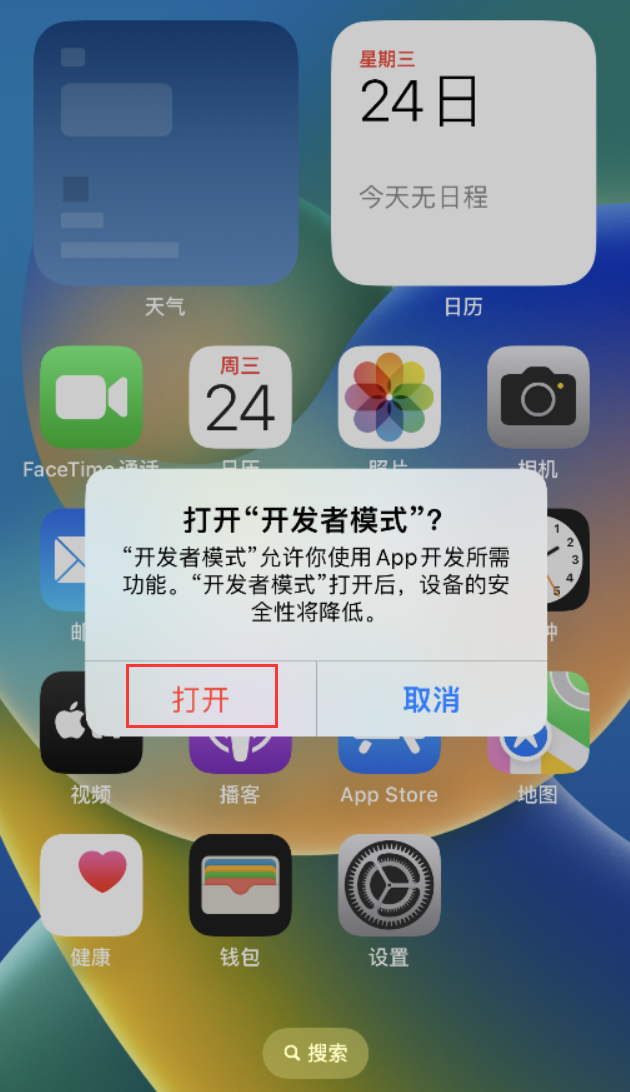 运粮湖管理区苹果手机维修分享如何打开开发者模式 