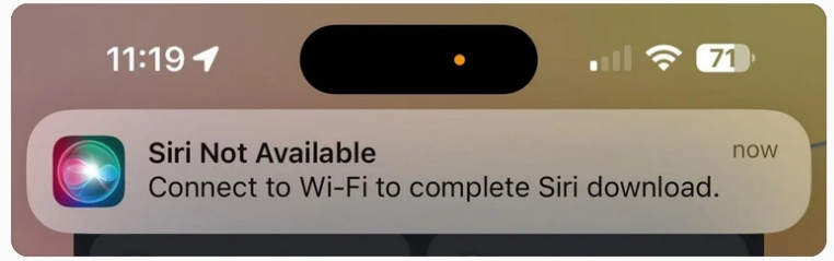 运粮湖管理区苹果手机维修分享iOS 18.1 Beta 后你的 Siri 能正常使用吗 